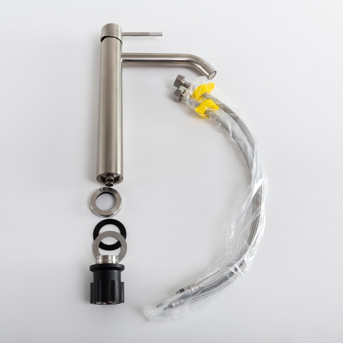 Смеситель для накладной раковины без донного клапана CEZARES RELAX-LC1-IN-W0