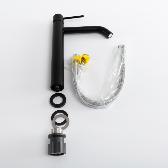 Смеситель для накладной раковины без донного клапана CEZARES RELAX-LC1-NOP-W0