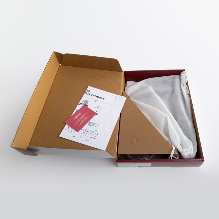 Смеситель для накладной раковины без донного клапана CEZARES RELAX-LC1-NOP-W0