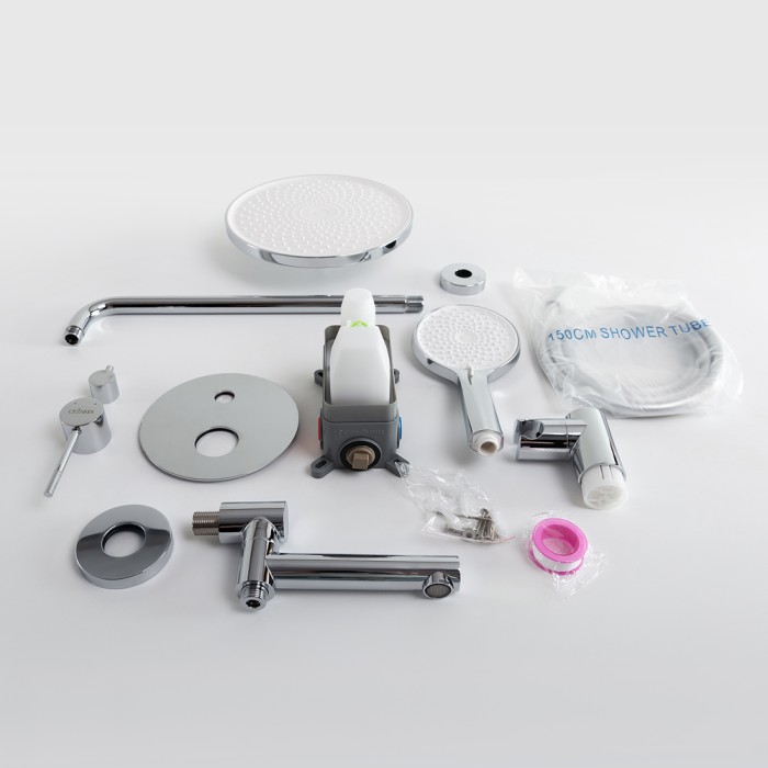 Душевой комплект встраиваемый с изливом CEZARES RELAX-VDSET-01