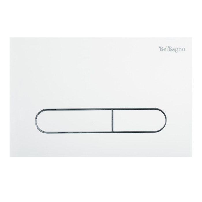 Кнопка смыва BelBagno PROSPERO BB004-PR-BIANCO, цвет-белый
