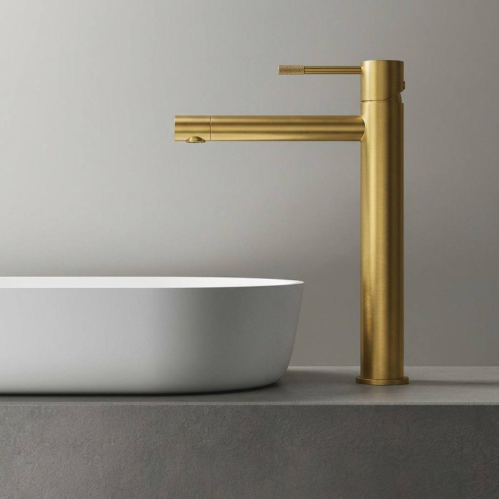 Смеситель для накладной раковины без донного клапана CEZARES RELAX-LC2-BORO-W0