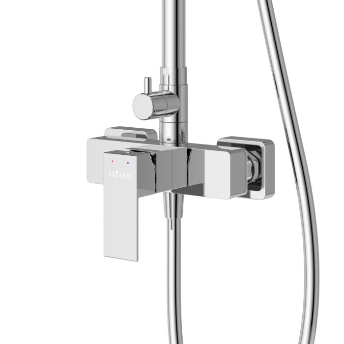 Душевая стойка со смесителем CEZARES SLIDER-CD-01