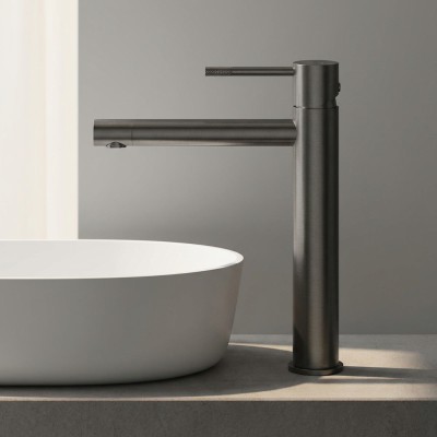 Смеситель для накладной раковины без донного клапана CEZARES RELAX-LC2-GM-W0