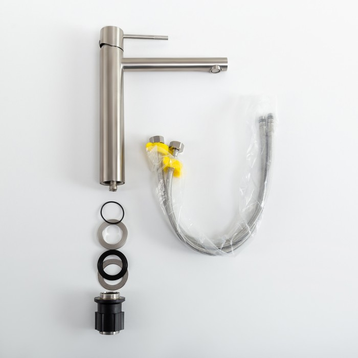 Смеситель для накладной раковины без донного клапана CEZARES RELAX-LC2-IN-W0