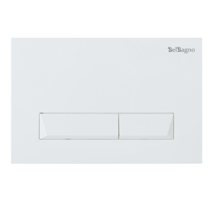 Кнопка смыва BelBagno MARMI BB009-MR-BIANCO, цвет-белый