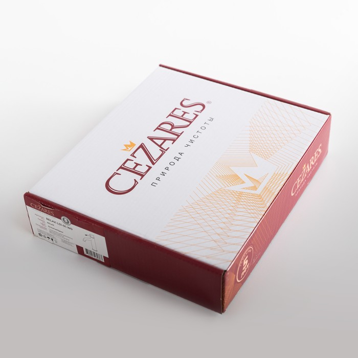 Смеситель для раковины без донного клапана CEZARES RELAX-LS1-01-W0