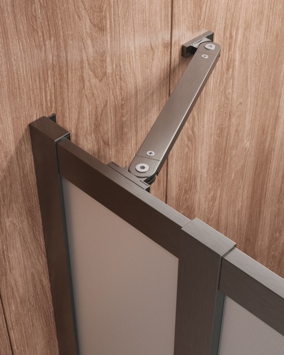 Душевой уголок CEZARES MOLVENO-AH-21-90+20-P-GM