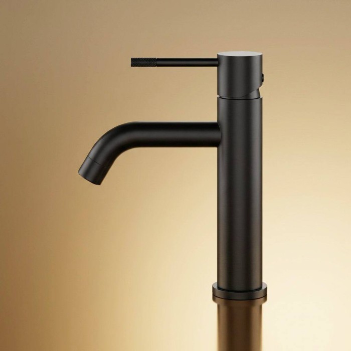 Смеситель для раковины с донным клапаном CEZARES RELAX-LS1-GM