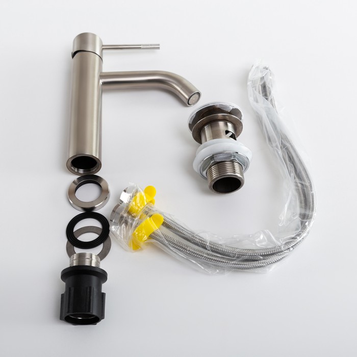 Смеситель для раковины с донным клапаном CEZARES RELAX-LS1-IN