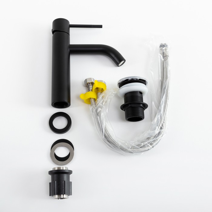 Смеситель для раковины с донным клапаном CEZARES RELAX-LS1-NOP