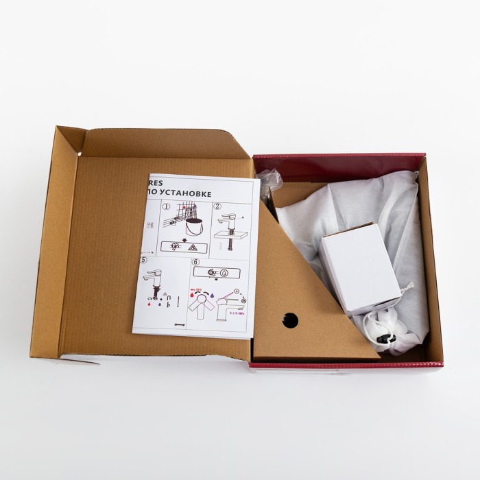 Смеситель для раковины с донным клапаном CEZARES RELAX-LS1-NOP