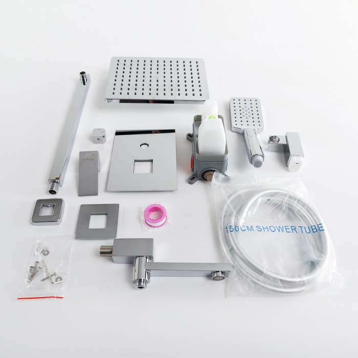 Душевой комплект встраиваемый с изливом CEZARES SLIDER-VDSET-01